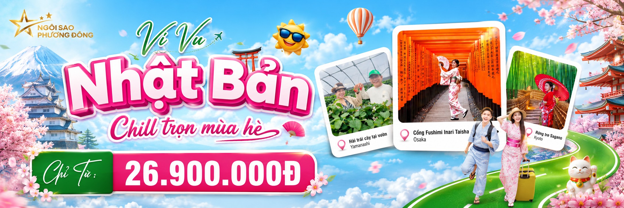 Tour Nhật Bản