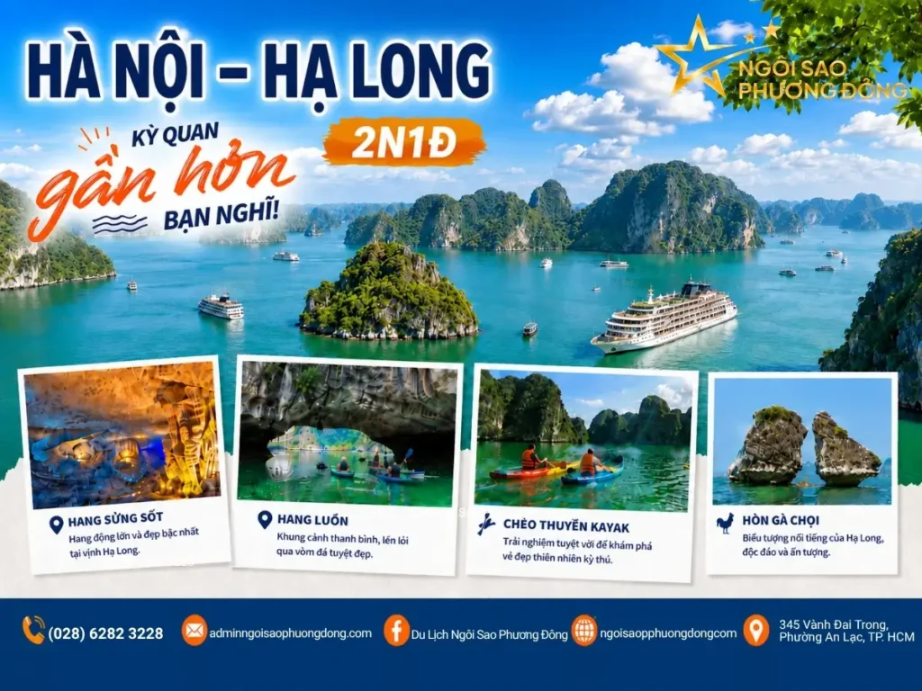 HÀ NỘI – HẠ LONG 2N1D