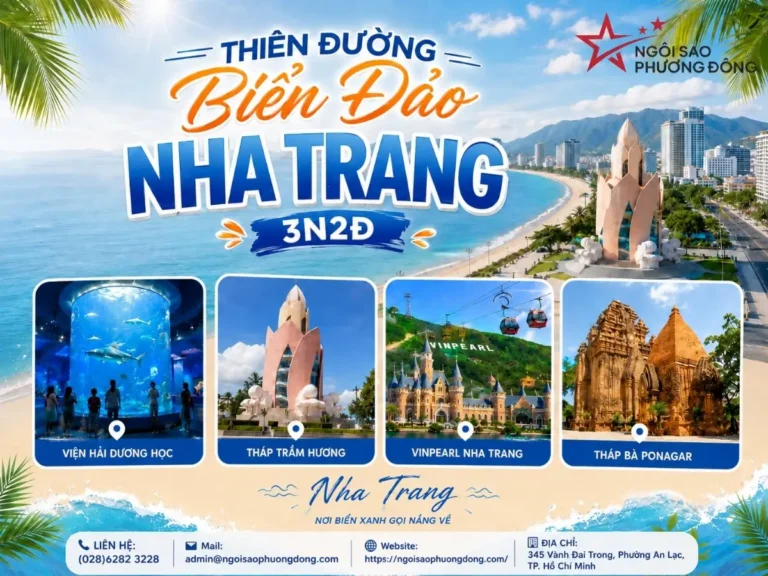 THIÊN ĐƯỜNG BIỂN ĐẢO NHA TRANG 3N2D