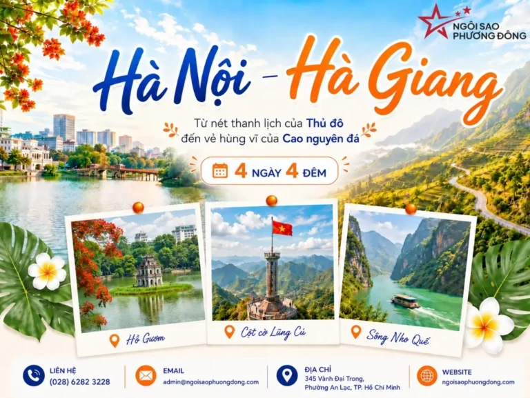 TP.HCM – HÀ NỘI – HÀ GIANG 4N4D