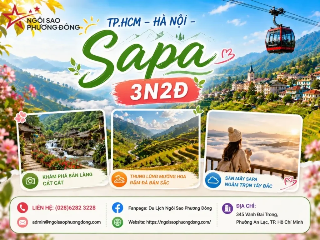 TP.HCM – HÀ NỘI – SAPA 3N2D